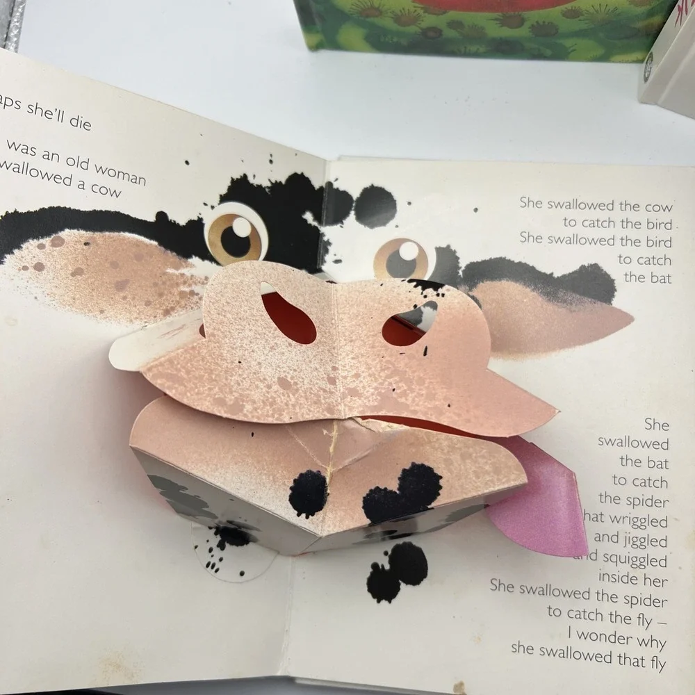 Monster Pops: Dinner Time, Oh My a Fly, Small Talk by Jan Pienkowski Pop Up Set